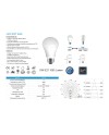 BOMBILLA LED - E27 ESTÁNDAR - 10W - 3000K - 810Lm - 320º